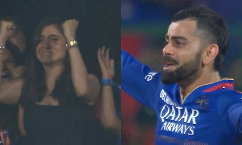 Virat Kohli, Anushka Sharma get emotional as RCB secures spot in playoffs