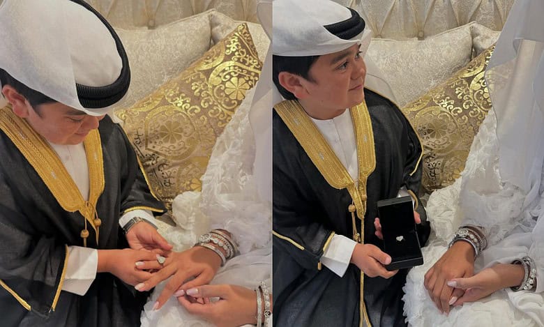 Engagement pics: First glimpse of Abdu Rozik's fiancee Amirah