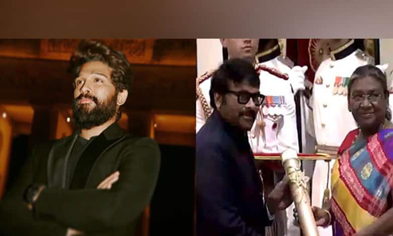 'Thank you for making us proud': Allu Arjun congratulates Chiranjeevi