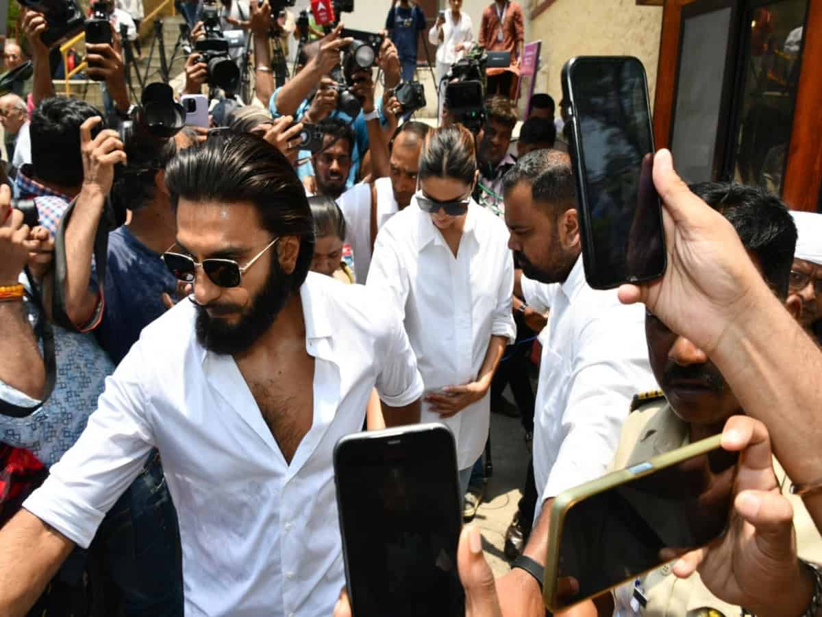 Deepika Padukone flaunts baby bump for 1st time at polling booth