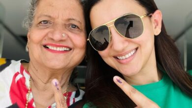 Gauahar Khan finally gets to vote after facing 'difficulties' at Mumbai polling booth