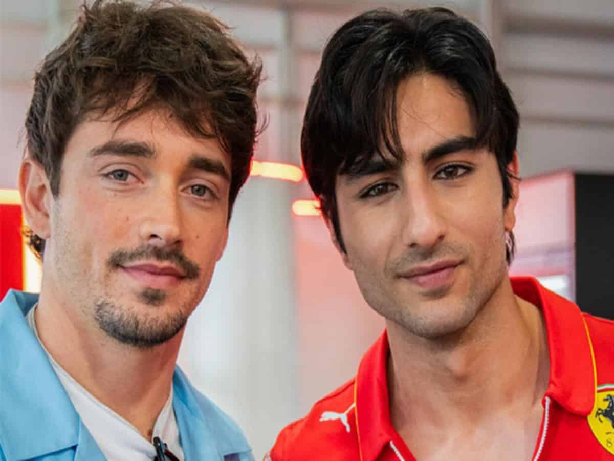 Ibrahim Ali Khan meets F1 racer Charles Leclerc, fans tease 'Tara Rum Pum sequel in works?'