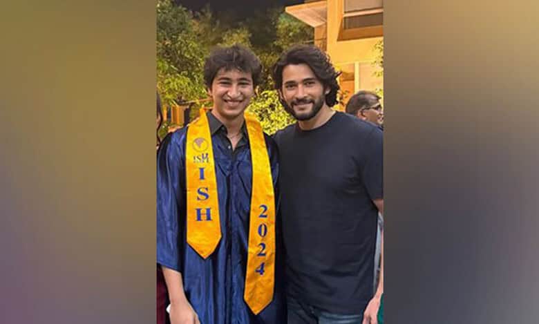 Pics: Mahesh Babu's son Gautam Ghattamaneni's graduation ceremony