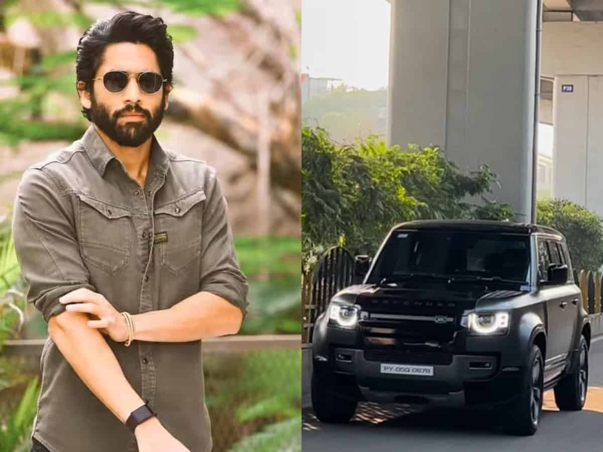 Naga Chaitanya's lavish black car turns heads in Jubilee Hills