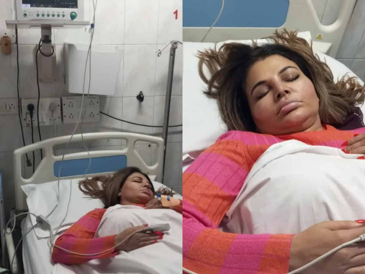 Rakhi Sawant's cancer, hospital scene just a drama and fake?