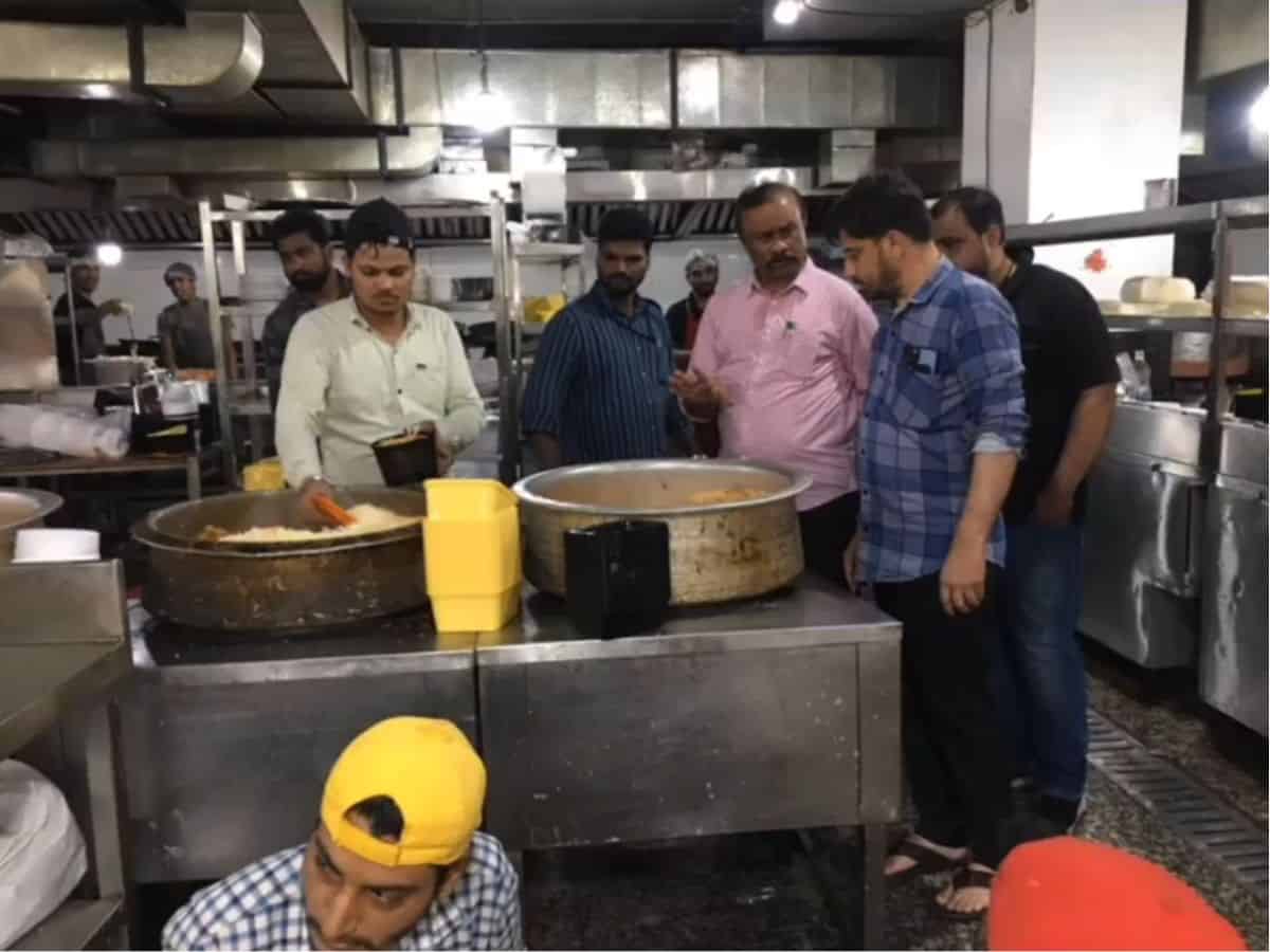 Raids conducted at top restaurants in Hyderabad