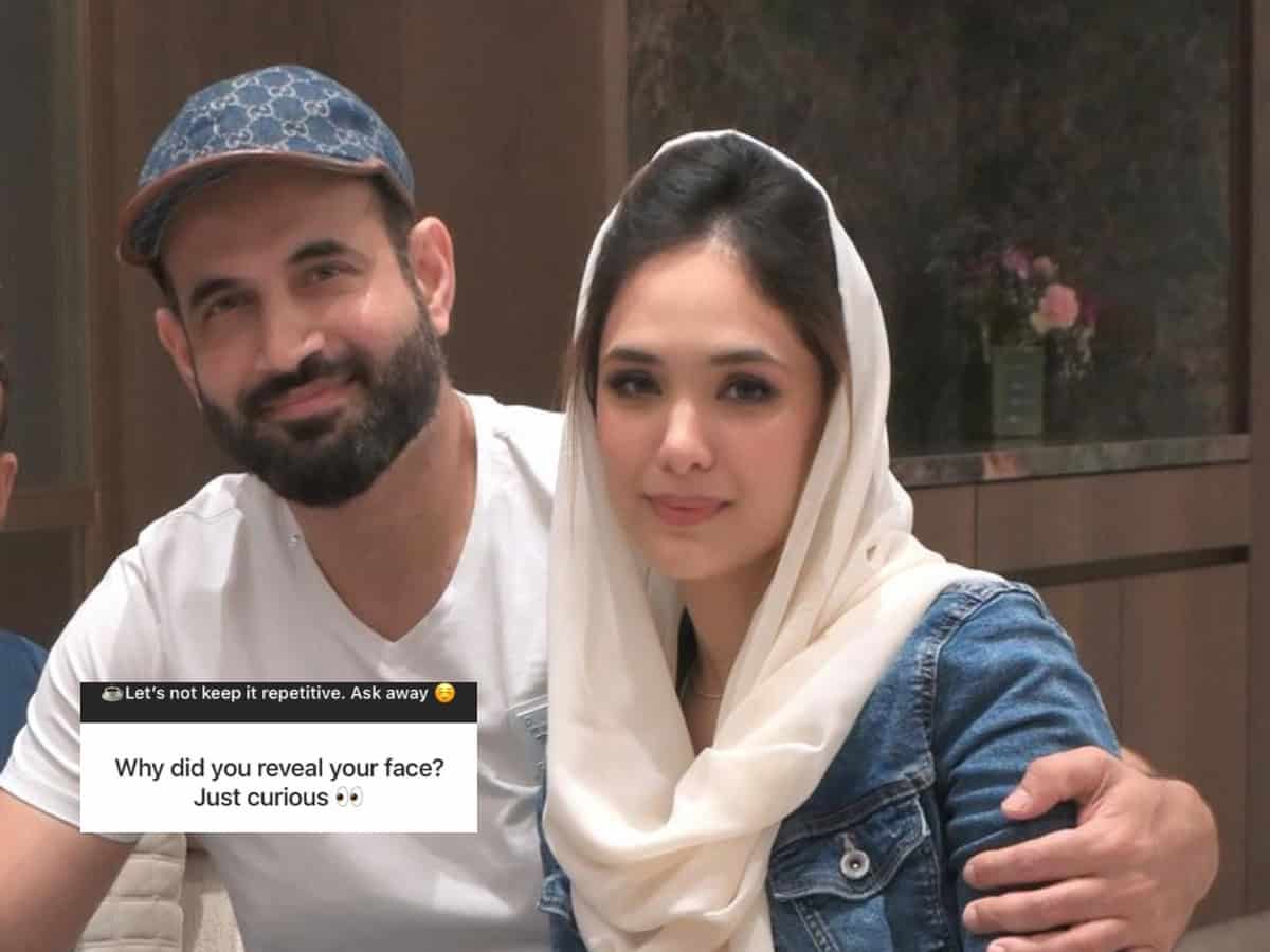 Irfan Pathan's wife Safa Mirza finally reacts to trolls