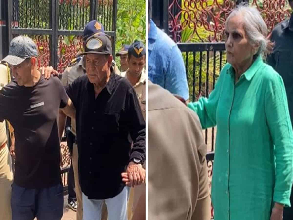 Lok Sabha polls Phase 5 : Salman Khan's parents vote in Mumbai