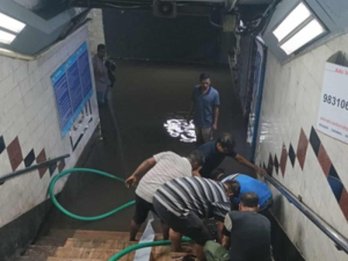 sewerage line in Metro