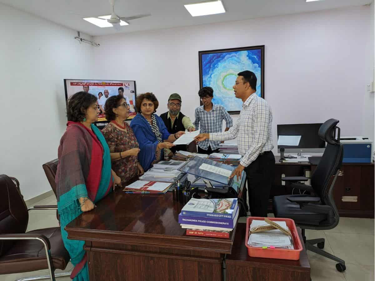 'Grow a spine or resign': Hyderabad joins protest against ECI's inaction against MCC violations