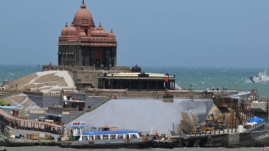 PM Modi reaches Kanyakumari for 3-day meditation at Vivekananda Rock Memorial