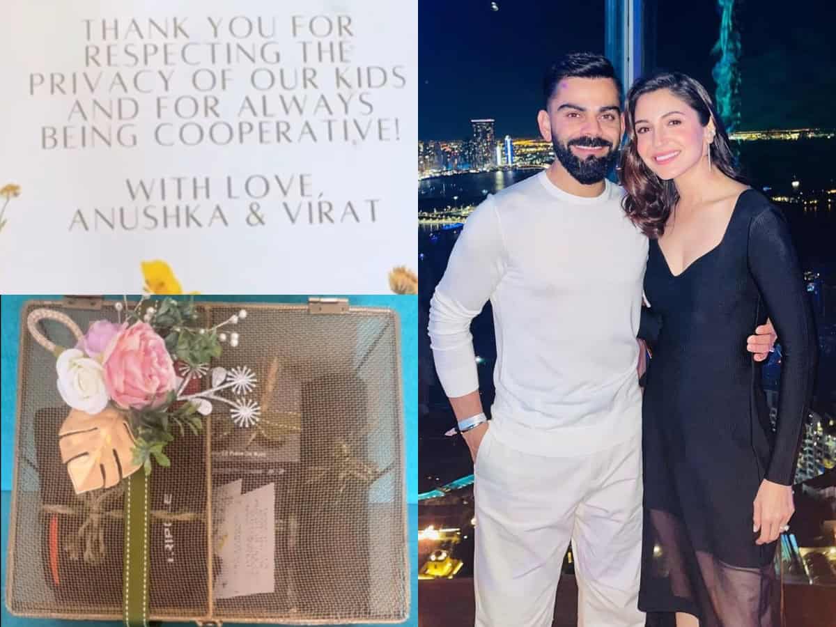 Video: Anushka Sharma, Virat Kohli's lavish gifts for media