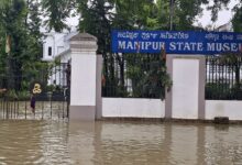 waterlogged in Manipur