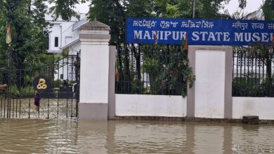 waterlogged in Manipur