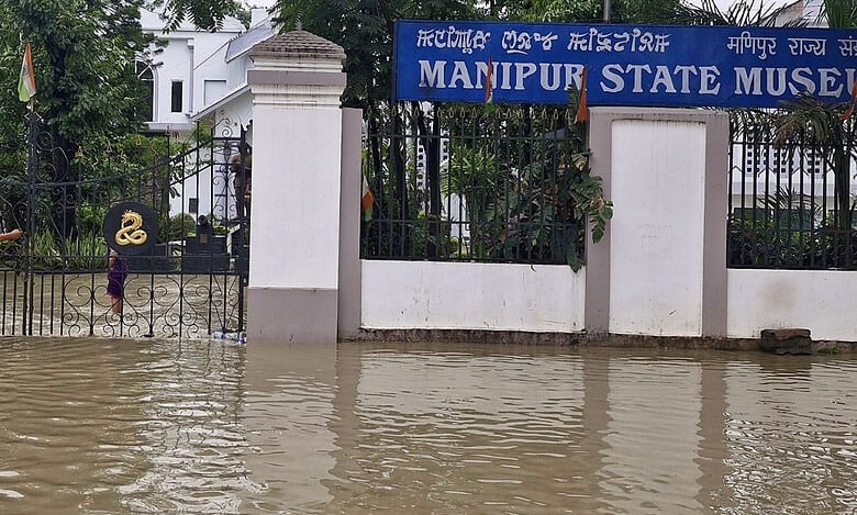 waterlogged in Manipur
