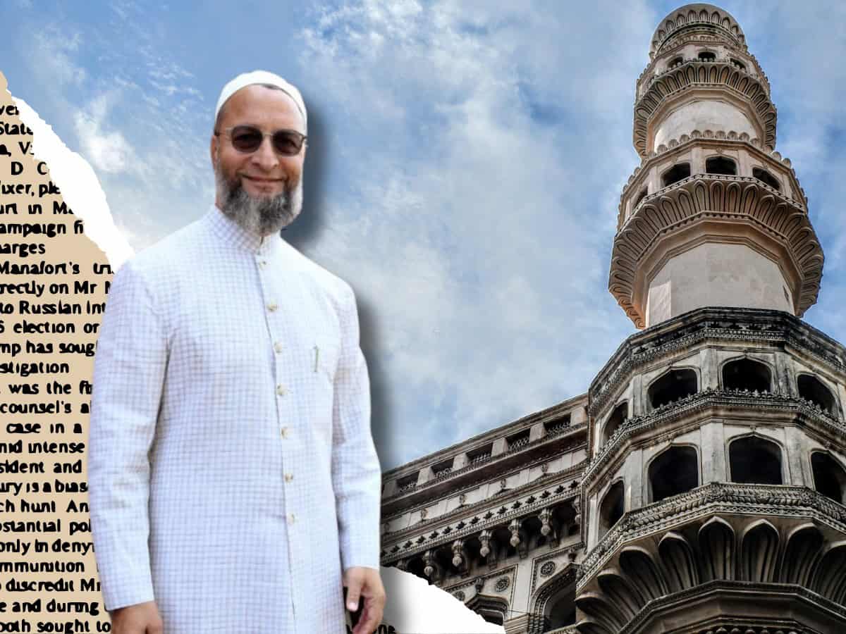 Marfa celebrations at AIMIM office as Asaduddin Owaisi inches closer to victory