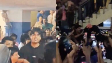 Pawan Kalyan's son Akira gets mobbed in Hyderabad, video goes viral
