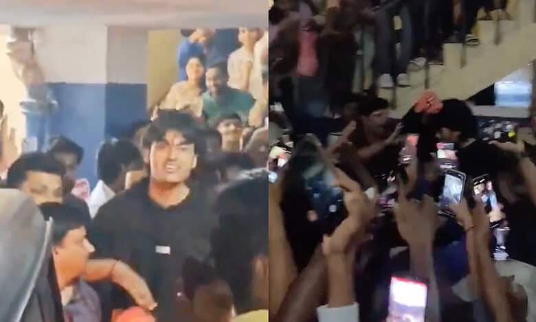 Pawan Kalyan's son Akira gets mobbed in Hyderabad, video goes viral