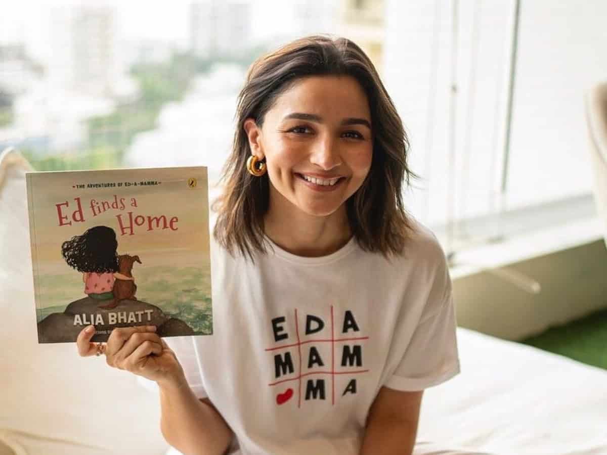 Alia Bhatt launches children's book 'ED Finds A Home'