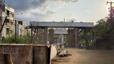 Hyderabad flyover in Amberpet