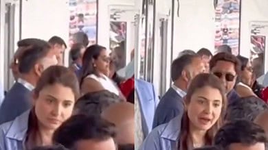 Trending video: Anushka Sharma gets angry during Ind Vs Pak match