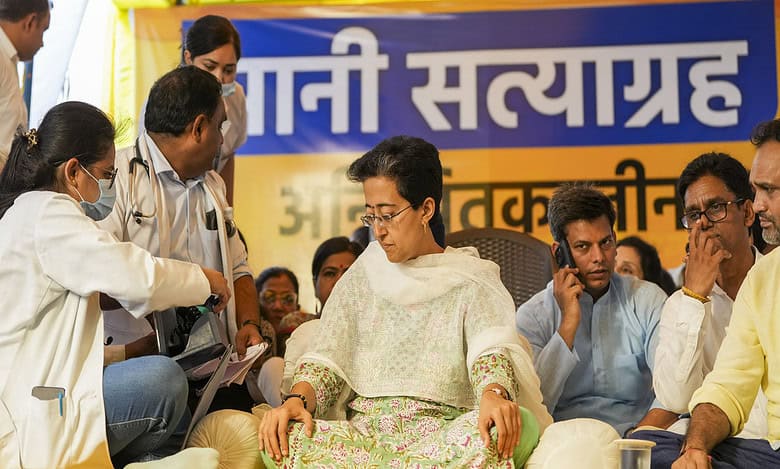 Atishi’s health deteriorating due to fast, doctors have advised hospitalisation: AAP