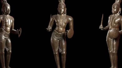 Bronze idol