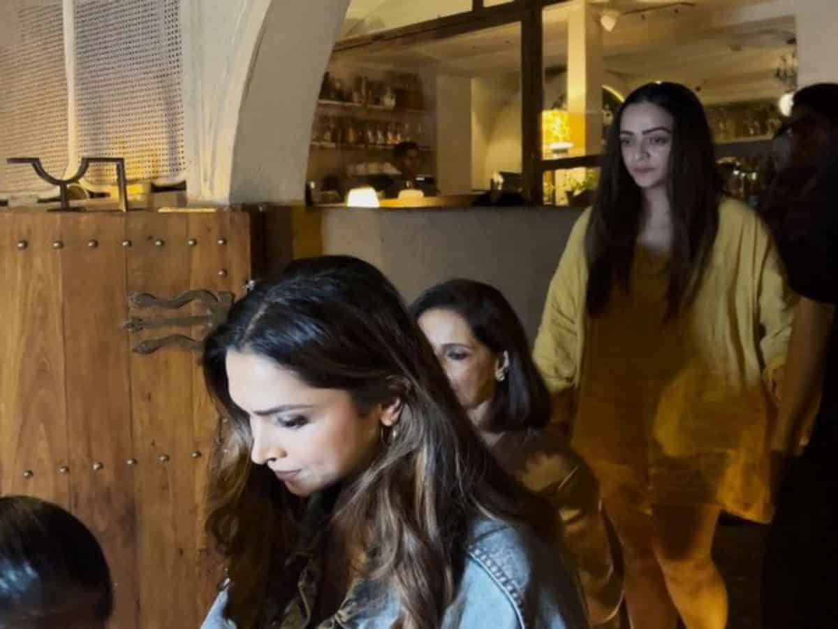 Mom-to-be Deepika Padukone steps out for family outing, see pics