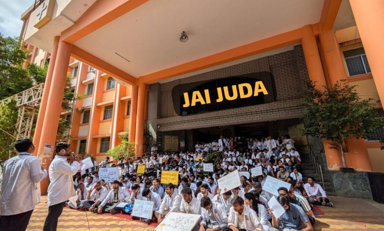 TJUDA Telangana Junior doctors protest