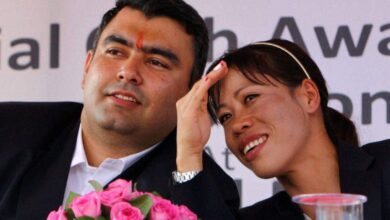Gagan Narang and Mary kom