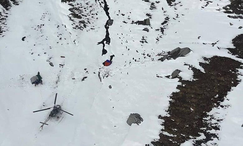 IAF helicopters have successfully evacuated 3 survivors