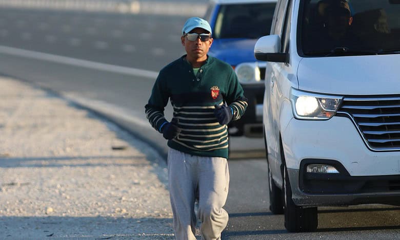 Indian expat sets world record for fastest crossing of Qatar on foot