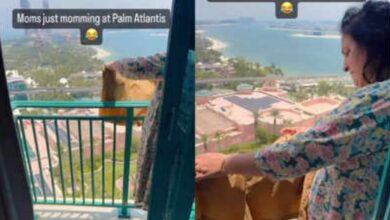 Watch: Indian mom dries clothes on balcony of Palm Atlantis in Dubai, hotel reacts