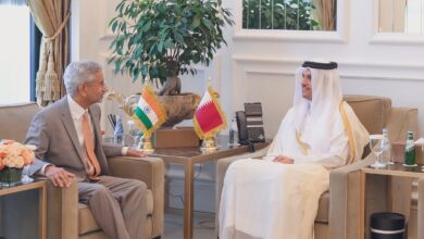 EAM Jaishankar holds talks with Qatar PM in Doha