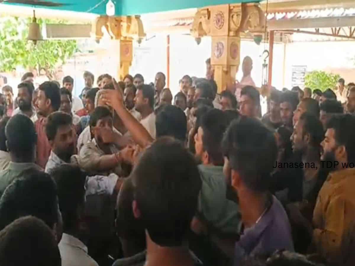 Janasena, TDP workers clash
