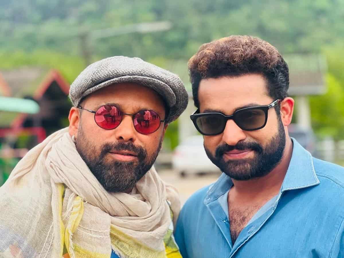 Bosco Martis drops BTS moments with NTR Jr from 'Devara' shoot in Thailand