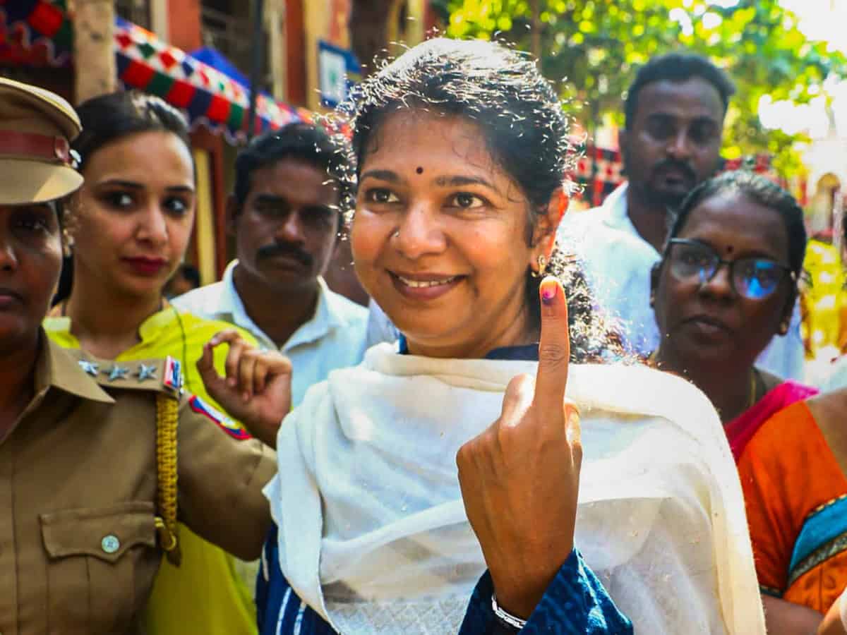 Kanimozhi is DMK's Parliamentary party leader