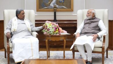 Karnataka CM siddaramaiah and PM modi