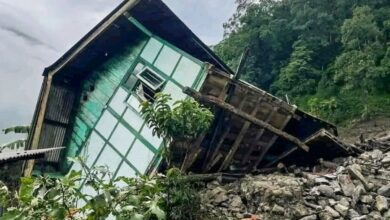 Landslides in Sikkim