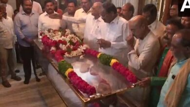 Telangana chief minister Revanth Reddy on Friday, June 29, condoled the death of former minister and former PCC President Dharmapuri Srinivas.