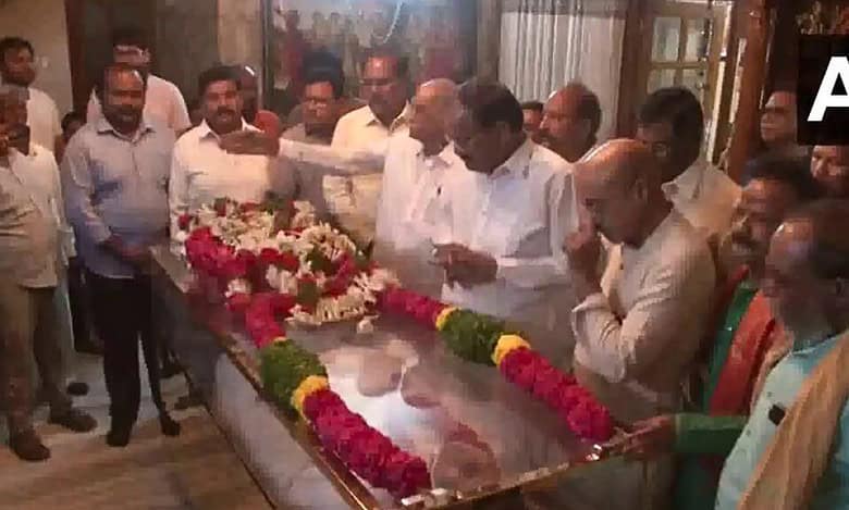 Telangana chief minister Revanth Reddy on Friday, June 29, condoled the death of former minister and former PCC President Dharmapuri Srinivas.