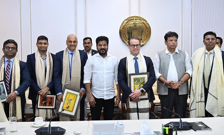 Want to see Hyderabad on par with New York City: Revanth Reddy