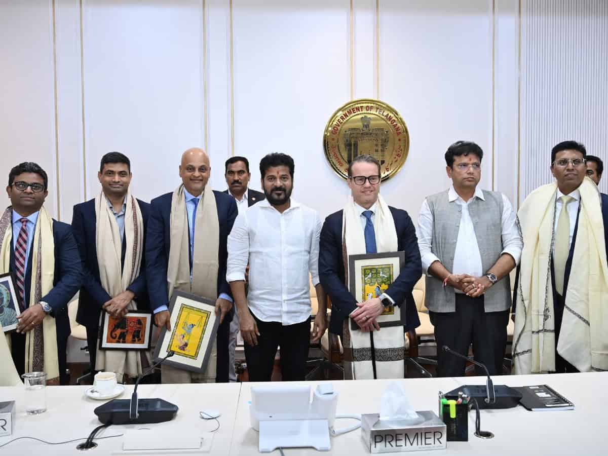 Want to see Hyderabad on par with New York City: Revanth Reddy