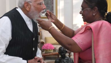 PM Narendra Modi and President Droupadi Murmu