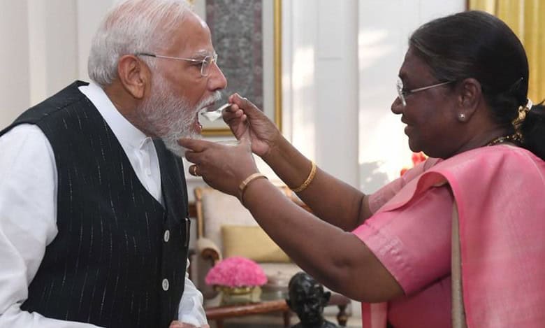 PM Narendra Modi and President Droupadi Murmu