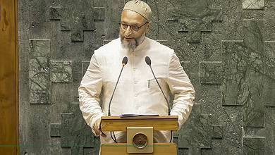 Owaisi's 'Jai Palestine' slogan in Lok Sabha draws BJP's wrath