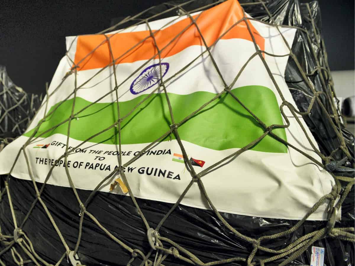 India sends humanitarian aid to landslide-hit Papua New Guinea