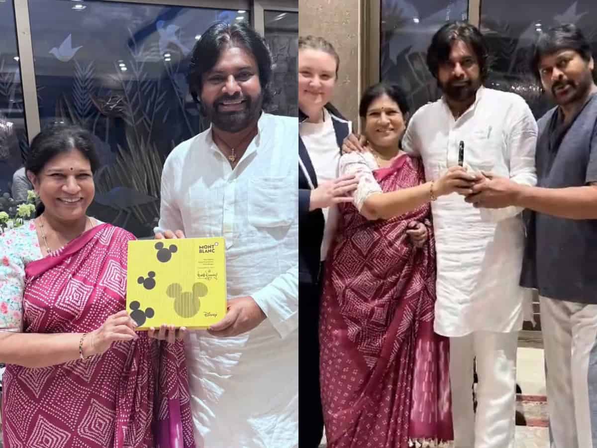 Pawan Kalyan receives expensive gift from Chiranjeevi's wife