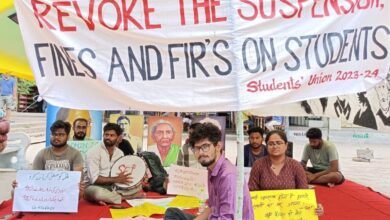Protest at University of Hyderabad enters 2nd day