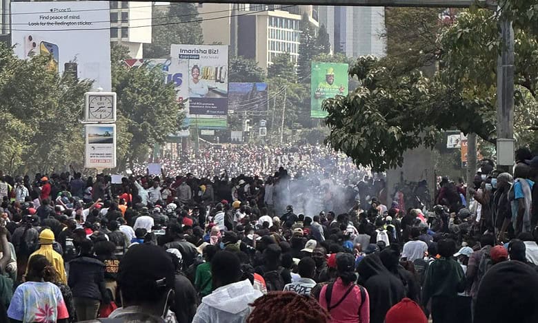 Protest in Kenya